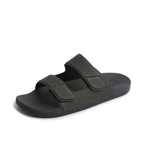 Reef Komfortsandalen Cushion Tradewind Slides Grey/Olive EU 46 (man) von Reef