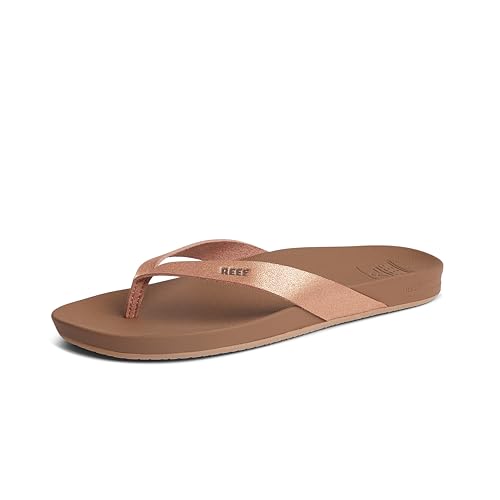 Reef Damen Cushion Bounce Court Flipflop, Rose Gold, 35 EU von Reef