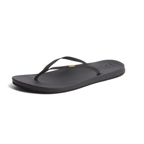 Reef Damen Cushion Bounce Slim Flipflop, Black, 38.5 EU von Reef