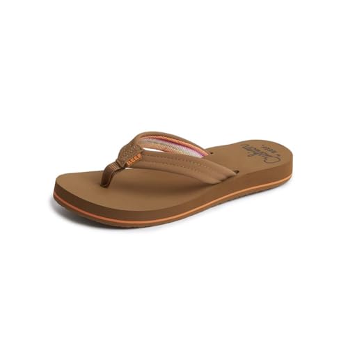 Reef Damen Cushion Breeze Flipflop, Tan Smoothie, 35 EU von Reef