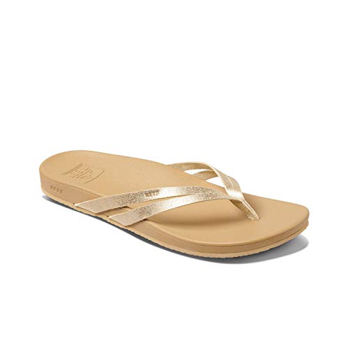 Reef Damen Kissen Spring Joy Flipflop, champagnerfarben, 40 EU von Reef