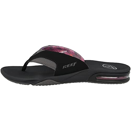 Reef Damen Fanning Flipflop, Black/Grey, 36 EU von Reef