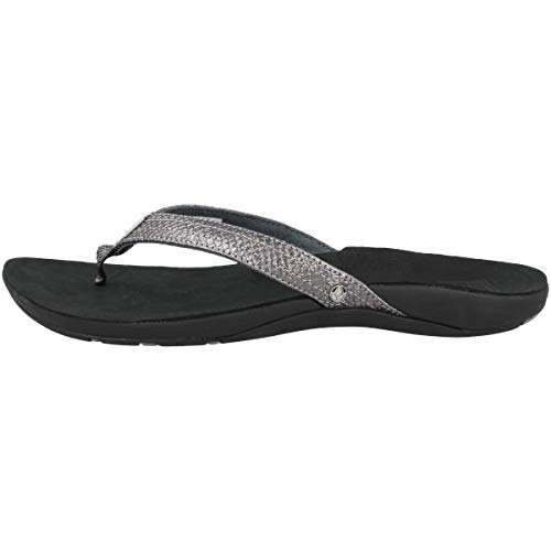 Reef Damen Miss J-Bay Flipflop, Schwarz Silber, 36 EU von Reef