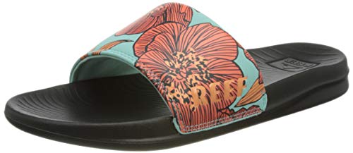 Reef Damen ONE Slide Sandale, Aqua Blossom, 35 EU von Reef