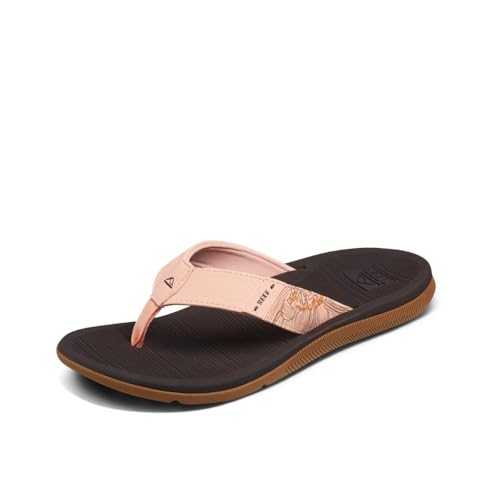 Reef Damen Santa Ana Flipflop, Peach Parfait, 38 EU von Reef