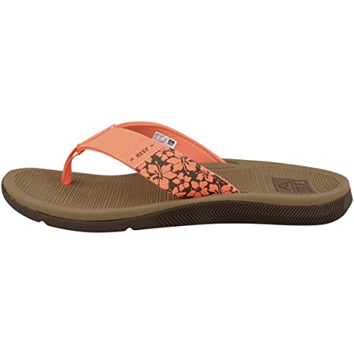 Reef Damen Santa Ana Flipflop, Poppy, 36 EU von Reef