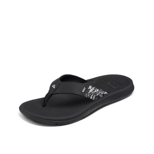 Reef Zehentrenner Sandale Santa Ana Black/White EU 36 (Woman) von Reef