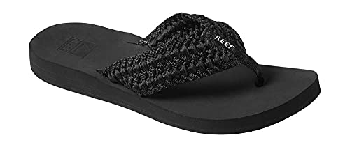 Reef Damen Spring Woven Flipflop, Schwarz, 37.5 EU von Reef