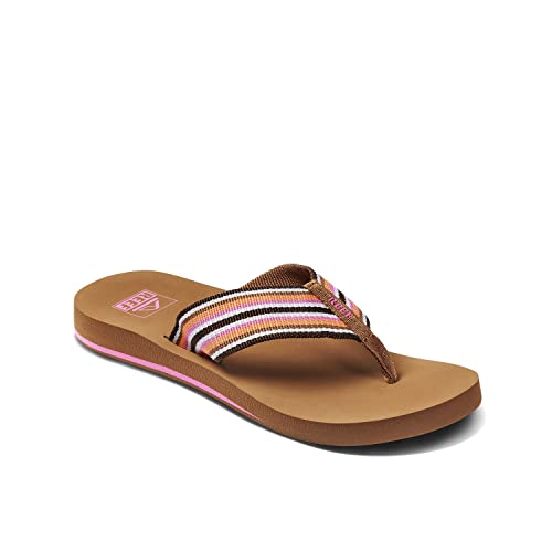 Reef Damen Spring Woven Flipflop, Smoothie Stripe, 37.5 EU von Reef