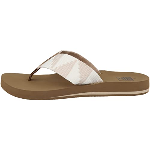 Reef Damen Spring Woven Flipflop, Sand, 37.5 EU von Reef