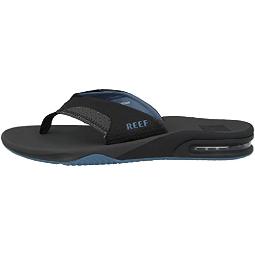 Reef Fanning Fashion casual Flip-Flop Herren, Gray/Light Blue, 42 EU (8 UK) von Reef