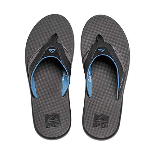 Reef FANNING, Herren Zehentrenner, Mehrfarbig (Grey/Light Blue), 47 EU (13 UK) von Reef