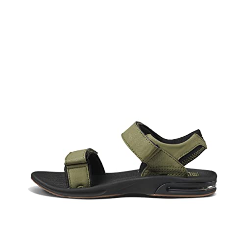 Reef Fanning Baja Sandalen - Olive/gum von Reef