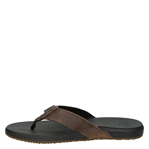 Reef Herren Cushion Bounce Phantom LE Flipflop, Black/Brown, 45 EU von Reef