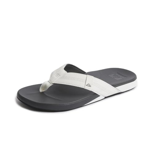 Reef Herren Cushion Bounce Phantom Flipflop, White/Charcoal, 39 EU von Reef