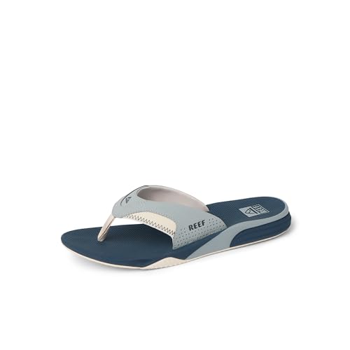 Reef Herren Cushion Fanning Flipflop, Grau/Marineblau, 39 EU Reef Herren Cushion Fanning Flipflop, Grau/Marineblau, 39 EU von Reef
