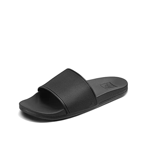 Reef Herren Cushion Slide Sandale, Black, 46 EU von Reef