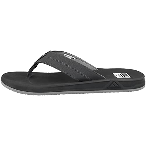 Reef Herren Element TQT Flipflop, Dark Grey, 44 EU von Reef