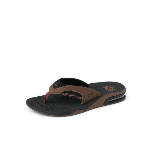 Reef Herren Fanning Flipflop, schwarz/Hellbraun, 38 EU Reef Herren Fanning Flipflop, schwarz/Hellbraun, 38 EU von Reef