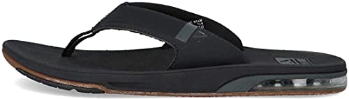 Reef Fanning Low Black/Tan, Herren-Flip-Flops, 43 EU von Reef