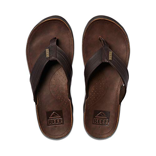 Reef Herren J-Bay Iii Flipflop, Dark Brown/Dark Brown, 45 EU RF002616DB2 von Reef