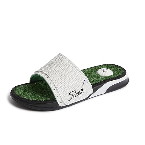 Reef Herren Mulligan Slide Flipflop, Green, 40 EU von Reef