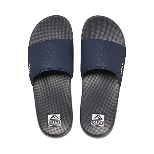 Reef Herren ONE Slide Sandale, Navy/White, 43 EU von Reef