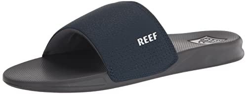 Reef Herren ONE Slide Sandale, Navy/White, 44 EU von Reef