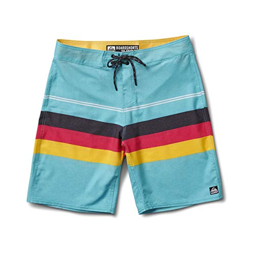 Reef Herren Peeler 3 Shorts,per Pack Blau (Aqua AQU),(Herstellergröße:30) von Reef