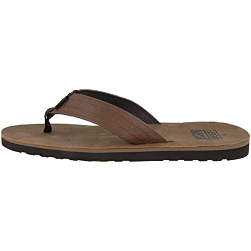 Reef Herren Reef Voyage Le Flipflop, Dunkelbraun, 45 EU von Reef