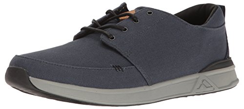 Reef Herren Rover Low Sneaker, Mehrfarbig (Navy/Grey Nag), 42.5 EU von Reef