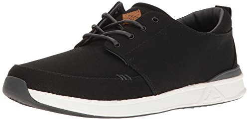 Reef Herren Rover Low Sneaker, Mehrfarbig (Black/White Blw), 42.5 EU von Reef