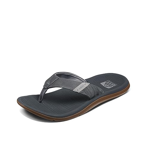 Reef Herren Santa ANA Flipflop, Grey, 37.5 EU von Reef