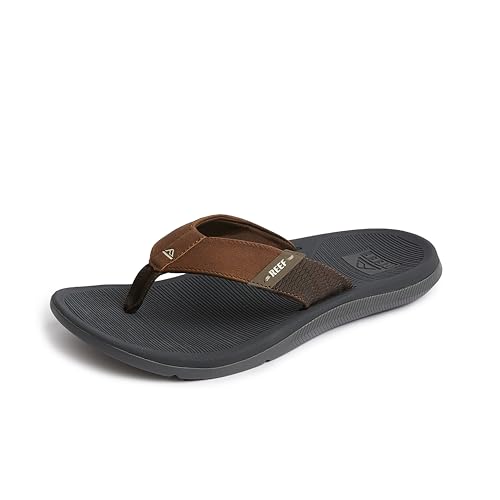 Reef Herren Santa ANA Sandale, Grey/TAN, 40 EU von Reef