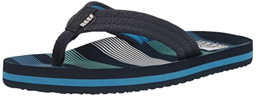 Reef Kinder Ahi Sandale, Tiefsee-Streifen, 35 EU von Reef