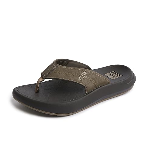 Reef Herren Swellsole Cruiser Flipflop, Brown/Tan, 42 EU von Reef