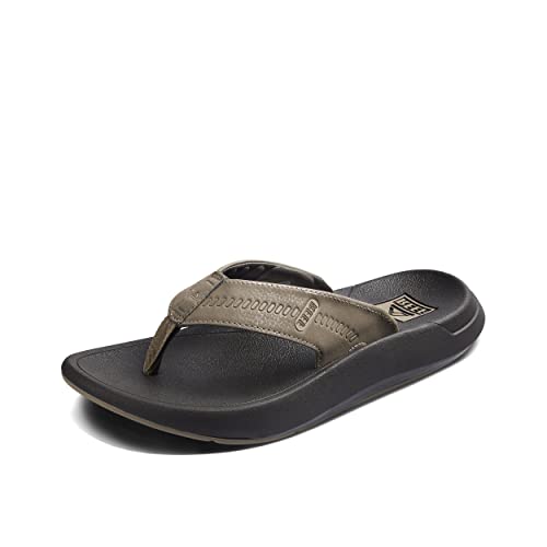 Reef Herren Swellsole Cruiser Flipflop, Brown/Tan, 43 EU von Reef