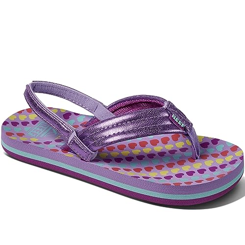 Reef Little AHI Flip-Flop für Mädchen, lavendel, 34 EU von Reef
