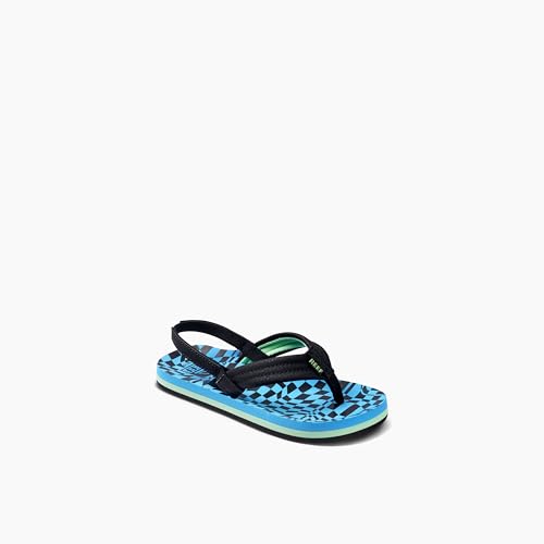 Reef Zehentrenner Sandale Jungen Little Ahi, Swell Checkers, EU 28 von Reef