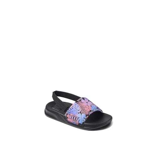 Reef Little One Slide Sandale, Purple Fronds, 28 EU von Reef