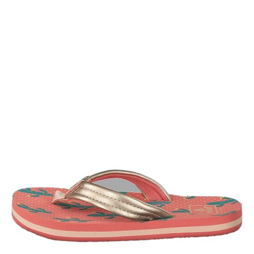 Reef Little Ahi, Mädchen Zehentrenner, Mehrfarbig (Cactus Ctu), 19/20 EU (2/3 Child UK) von Reef