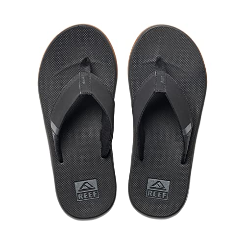 Reef Mens Fanning Low Fashion casual Flops, Black (Black Bla), 8 UK, 42 EU von Reef