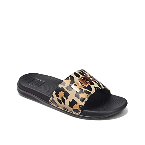 Reef Slipper One Slide Classic Leopard EU 41 (woman) von Reef