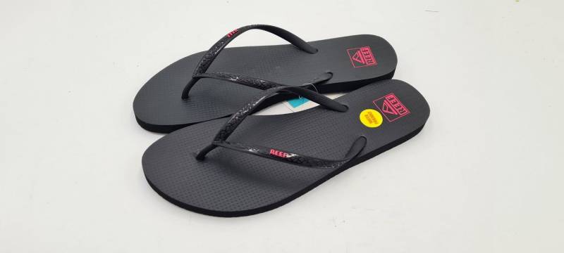 Reef Reef Damen Seaside Zehentrenner Sandale - Farbe schwarz/paradiese Zehentrenner von Reef