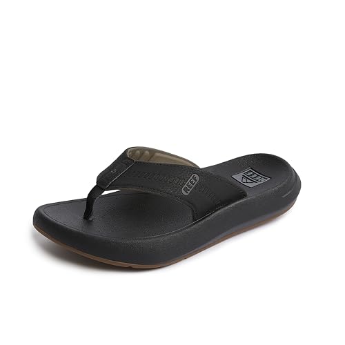 Reef Sandale Herren Swellsole Cruiser, Black/Grey, 45 EU von Reef