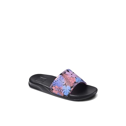 Reef Unisex Kinder Kids One Slide Sandale, Purple Fronds von Reef
