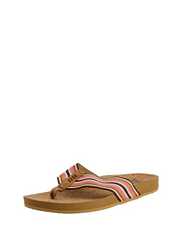 Reef Zehentrenner Sandale Cushion Strand Smoothie Stripe EU 37.5 (woman) von Reef