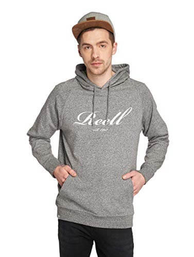 Reell Big Logo Hoodie, Grey Melange L Artikel-Nr.1305-011 - 03-018 von Reell