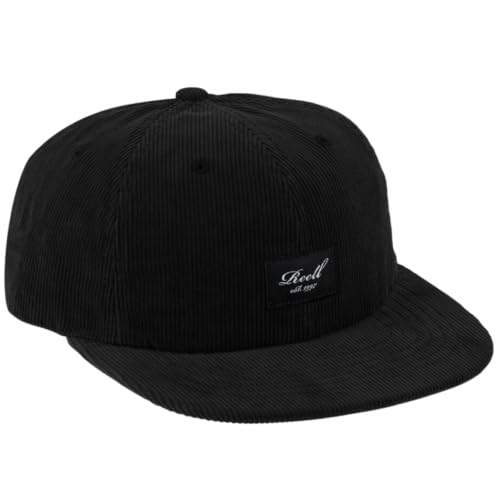 Reell Flat 6-Panel Cap Black Cord von Reell