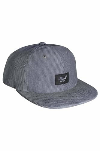 Reell Flat 6-Panel Cap Blue Grey Cord von Reell